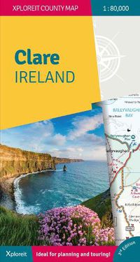 Cover image for The Xploreit Map of County Clare Ireland