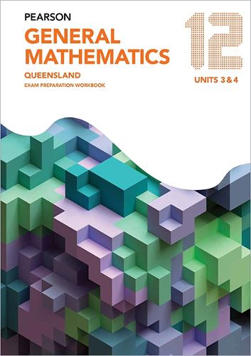 Cover image for Pearson General Mathematics Queensland 12 Exam Preparation Workbook