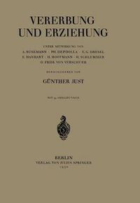 Cover image for Vererbung Und Erziehung