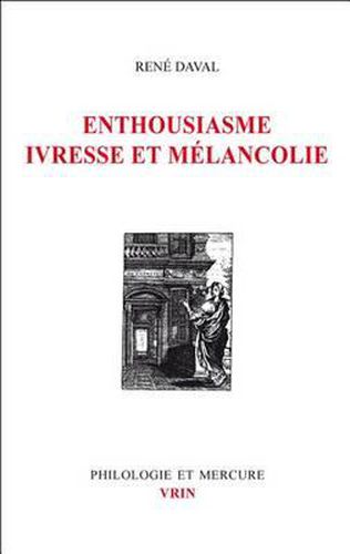 Cover image for Enthousiasme, Ivresse Melancolie