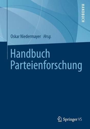 Cover image for Handbuch Parteienforschung