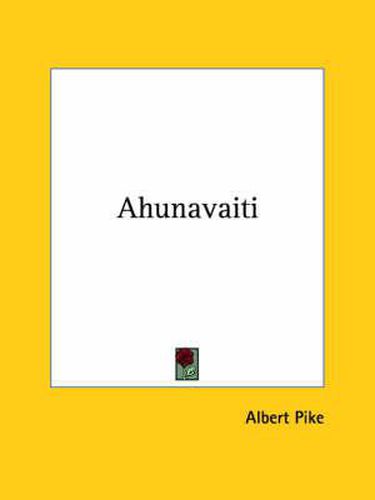 Cover image for Ahunavaiti
