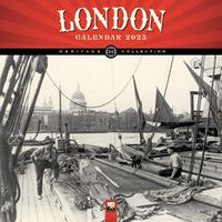 Cover image for London Heritage Wall Calendar 2025 (Art Calendar)