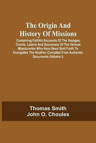 The Origin And History Of Missions