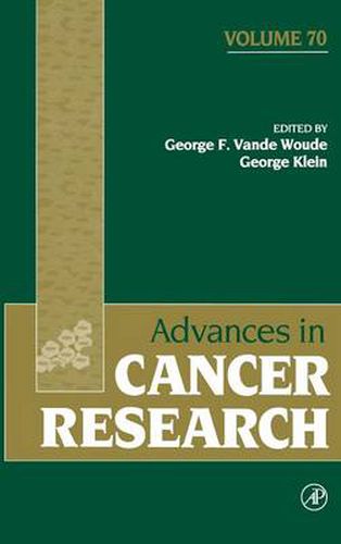 Cover image for Advances in Cancer Research