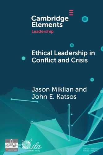 Cover image for Ethical Leadership in Conflict and Crisis
