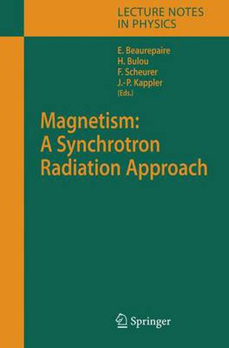 Cover image for Magnetism: A Synchrotron Radiation Approach