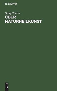 Cover image for UEber Naturheilkunst