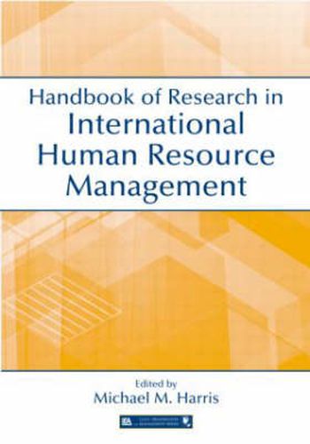 Cover image for Handbook of Research in International Human Resource Management