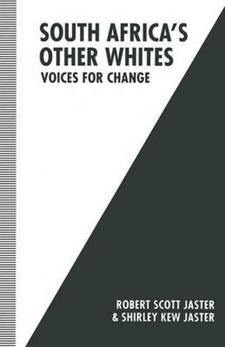 Cover image for South Africa's Other Whites: Voices for Change