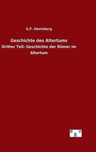 Geschichte des Altertums