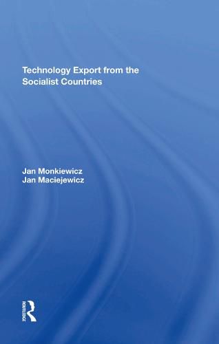 Cover image for Technology Export from the Socialist Countries