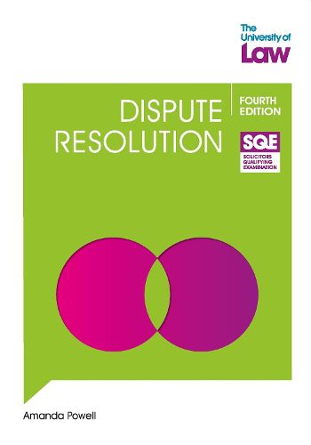 Cover image for SQE - Dispute Resolution 4e