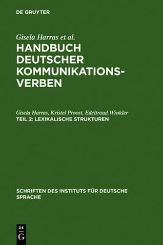 Cover image for Lexikalische Strukturen