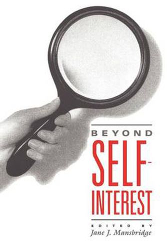 Cover image for Beyond Self-interest