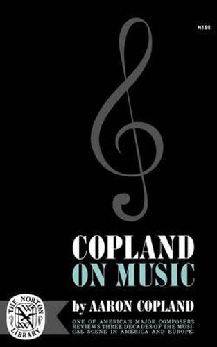 Cover image for Copland on Music