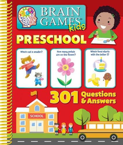 Cover image for Brain Games for Kids Preschool