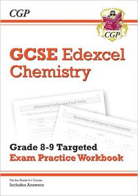 Cover image for GCSE Chemistry Edexcel Grade 8-9 Targeted Exam Practice Workbook (includes Answers)