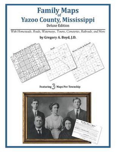 Cover image for Family Maps of Yazoo County, Mississippi