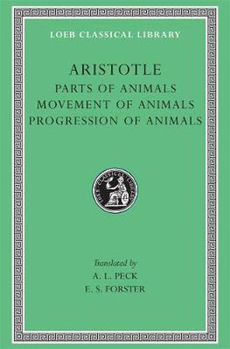 Cover image for Parts of Animals. Movement of Animals. Progression of Animals