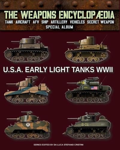 Cover image for U.S.A. early light tanks WWII