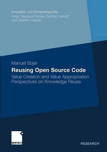 Cover image for Reusing Open Source Code: Value Creation and Value Appropriation Perspectives on Knowledge Reuse
