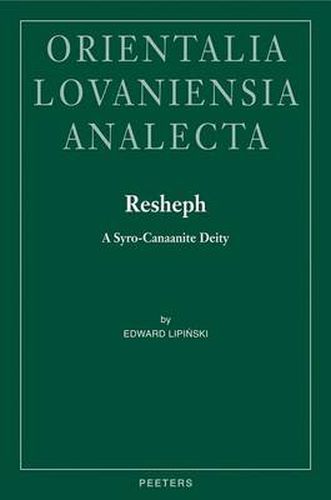 Cover image for Resheph: A Syro-canaanite Deity