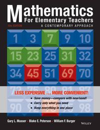 Cover image for Mathematics for Elementary Teachers: A Contemporary Approach