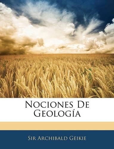 Cover image for Nociones de Geologa
