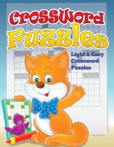 Cover image for Crossword Puzzles (Light and Easy Crossword Puzzles)