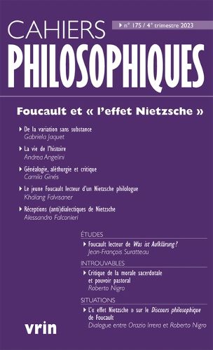 Cover image for Foucault Et l'Effet Nietzsche