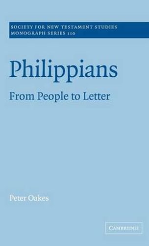 Philippians: From People to Letter