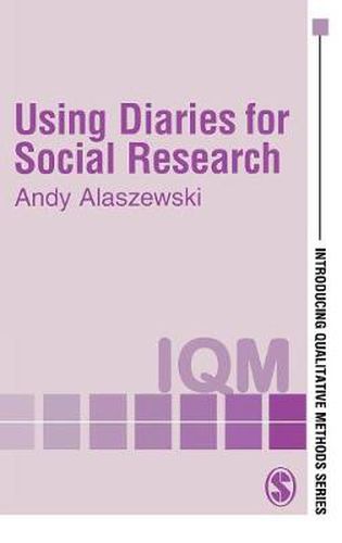 Cover image for Using Diaries for Social Research