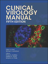 Cover image for Clinical Virology Manual