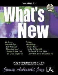 Cover image for What'S New?: Jazz Play-Along Vol.93