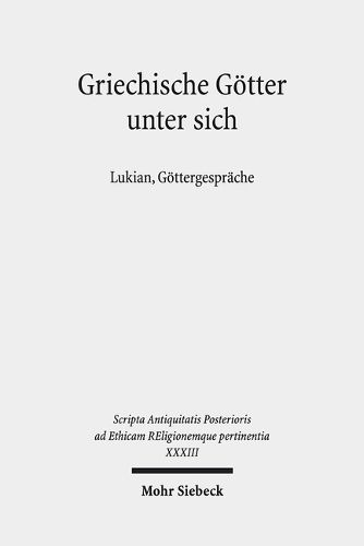 Cover image for Griechische Goetter unter sich: Lukian, Goettergesprache