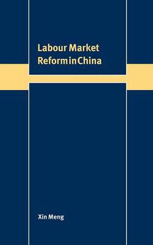 Cover image for Labour Market Reform in China