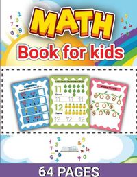 Cover image for Math Activity Book for Kids