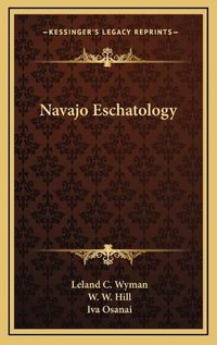 Cover image for Navajo Eschatology