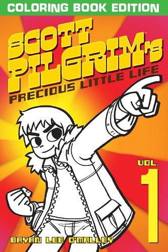 Cover image for Scott Pilgrim's Precious Little Life Coloring Book