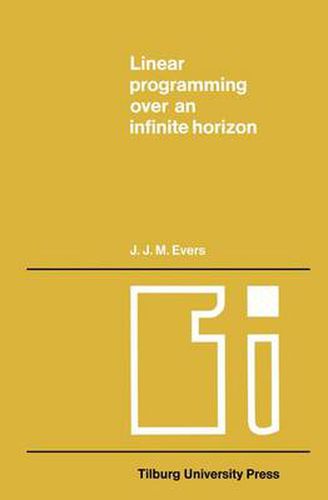 Cover image for Linear programming over an infinite horizon
