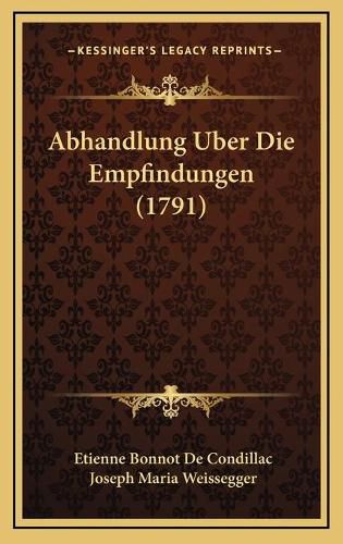 Cover image for Abhandlung Uber Die Empfindungen (1791)