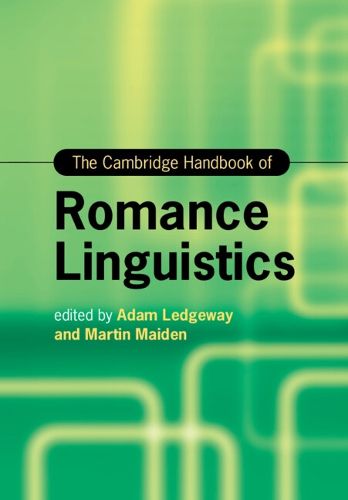 Cover image for The Cambridge Handbook of Romance Linguistics