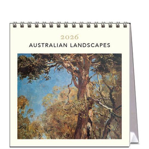Cover image for Australian Landscapes Desk Calendar 2026 (B-VE-D26-AL-D)