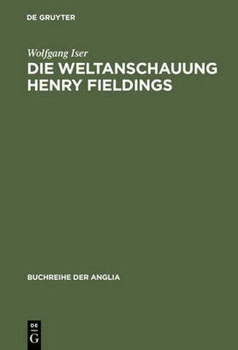 Cover image for Die Weltanschauung Henry Fieldings