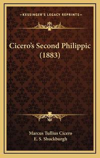 Cover image for Cicero's Second Philippic (1883)