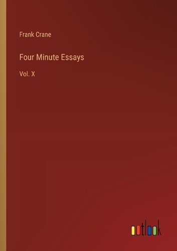 Cover image for Four Minute Essays