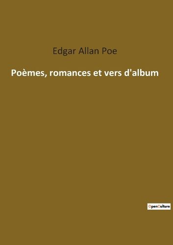 Cover image for Poemes, romances et vers d'album