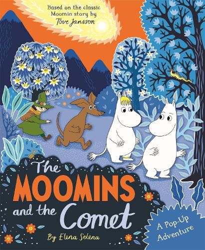 Cover image for The Moomins and the Comet: A Pop-Up Adventure