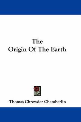 The Origin of the Earth